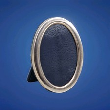 Carrs of Sheffield RC Sterling Silver Hallmarked Oval Picture Frame Vintage 1997