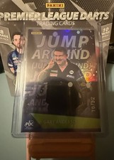 Panini PDC Premier League Darts Gary Anderson WalkOn Insert Green Parallel 18/32