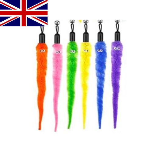 10pcs worm cat toys - 5/10pcs, wand