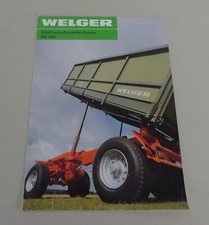 Brochure Welger Three-Way Tipper DK 280 Stand 09/2000