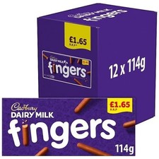 Cadbury Dairy Milk Fingers 12