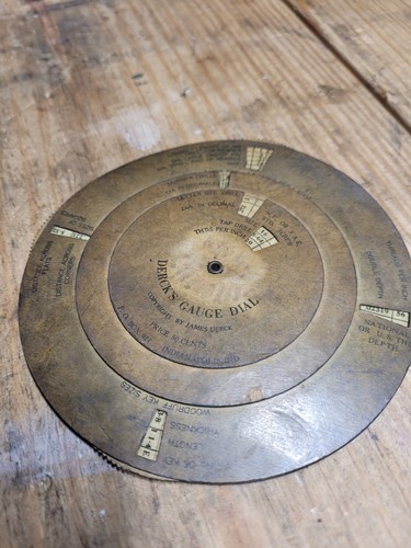 Derks guage dial - derks,