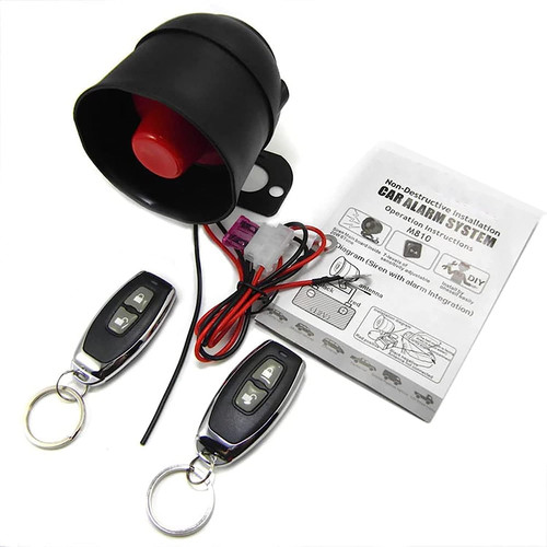 Car alarm system with remote - car,