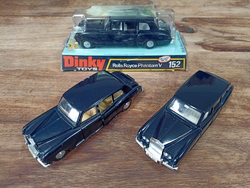 Dinky 152 rolls royce - 3x,