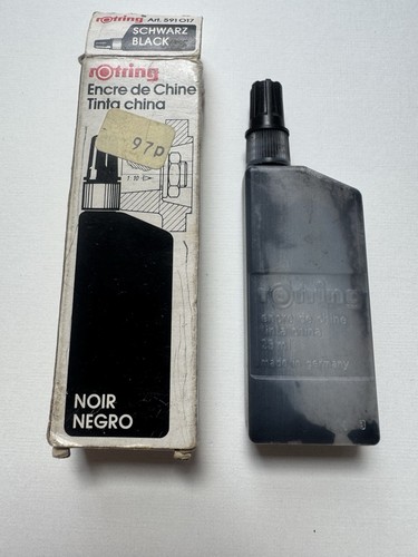 Rotring vintage drawing ink - rotring,