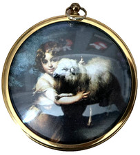 The Miniature World Of Peter Bates The Infant S.John With Lamb  No: 59 In Series