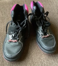 Girls PINEAPPLE  dance high top trainers size 4 / 37 - Good Condition 