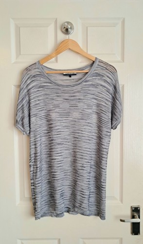 Jaeger grey sheer top - grey, 12