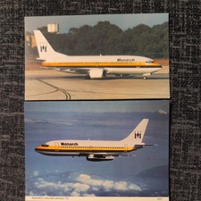 2 x MONARCH AIRLINES BOEING