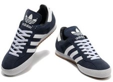 ADIDAS ORIGINALS SAMBA SUPER SUEDE MENS TRAINERS SHOES NAVY