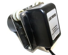 Light track rail mover - rail, motor