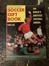 Charles Buchan’s Soccer Gift Book 1965-66 Hardback Book retro football