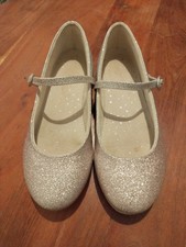 Girls Next Silver  Party Shoes