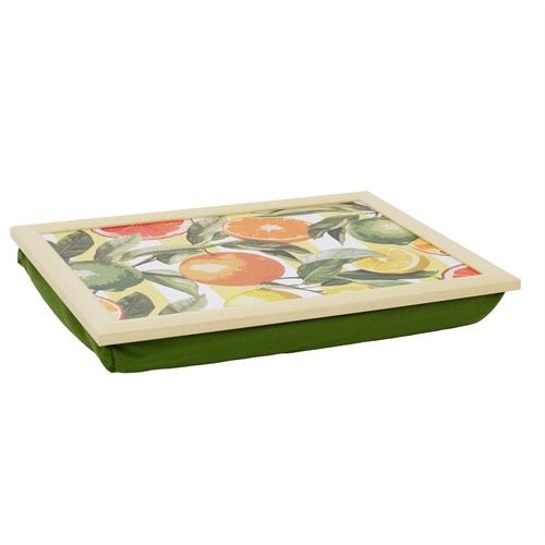 Citrus lap tray with - lap, cushion
