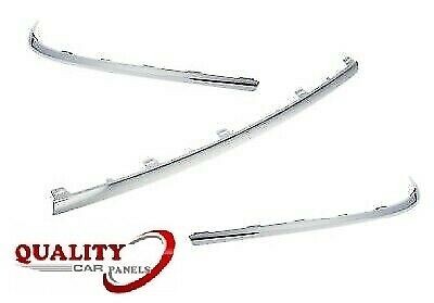 Rear bumper moulding chrome - rear,