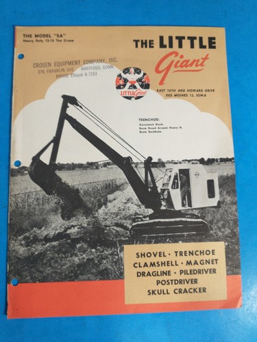 Little giant crane shovel - giant, sa