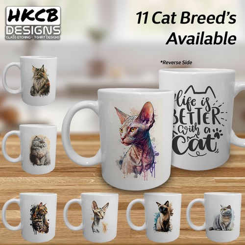 Life better with cat mug - better, a