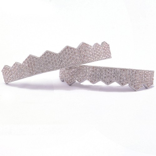14k baguette joker - baguette, grillz