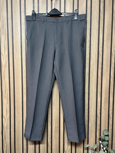 Men grey trousers - men's, w36