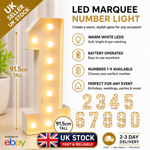 Giant 3ft marquee light - 3ft,