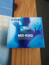 7 x TDK Minidisc MD-RXG 74