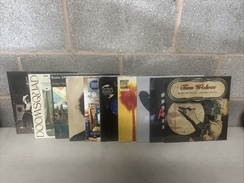 Vinyl records bundle - x, 12"