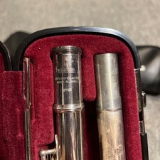 YAMAHA YFL-211S ll Flute Silver E mechanism Used with Hard Case Soft Case