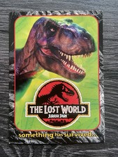 Jurassic Park The Lost World Topps Promo Card 1997 Raised T-Rex