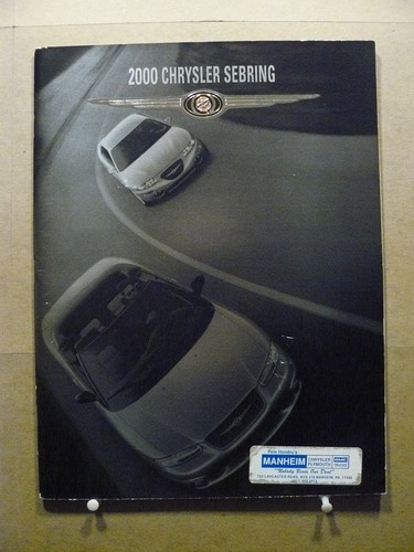 2000 chrysler sebring sales - 2000,
