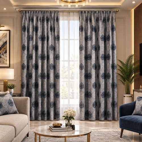 Luxury jacquard olivia curtain - jacquard,