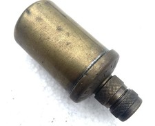 VERY EARLY VINTAGE BRASS TECALIMET CYCLE/MOTORCYCLE GREASE GUN