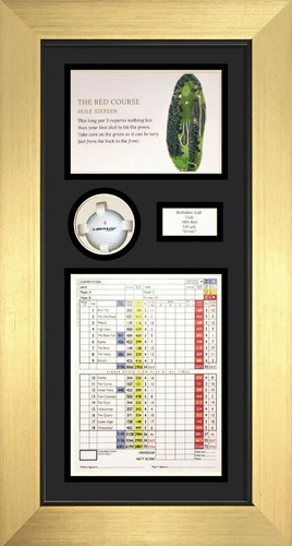 Hole one golf frame - hole, in