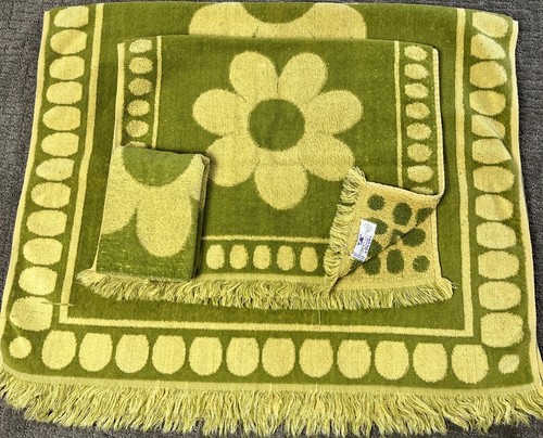 Vtg cannon towel set large - vtg,
