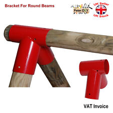 RED BRACKET FOR ROUND BEAMS