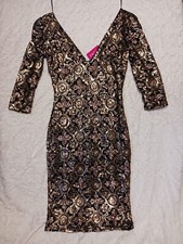 A'gaci Gold Sequin Designer