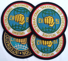 ITF TAEKWONDO BLAZER BADGE - Official Jacket Patch for Instructors and Students