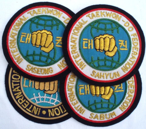Itf taekwondo blazer badge - itf,