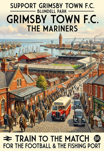 British travel poster - british,