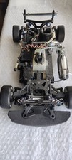 Kyosho V-One RR GT 4WD Nitro Super Rare Tamiya 1/10 Carbon Chassis