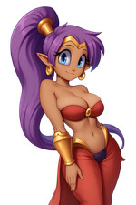 Shantae Desert Smile Vinyl Car