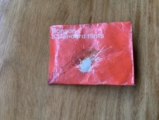 Ronson Standard Silver Flints - Original packaging - 6+ flints.