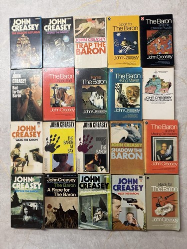 Vintage crime thrillers - crime,