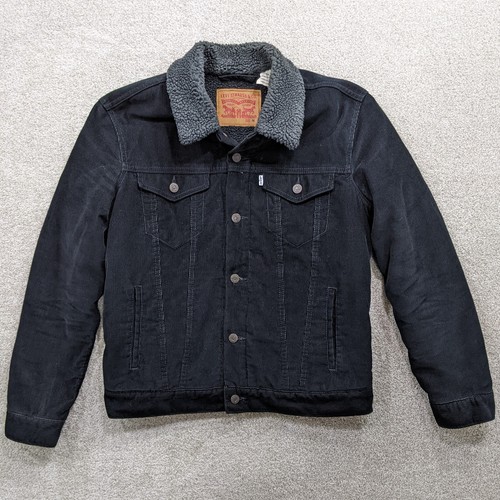 Levis mens black corduroy - black,