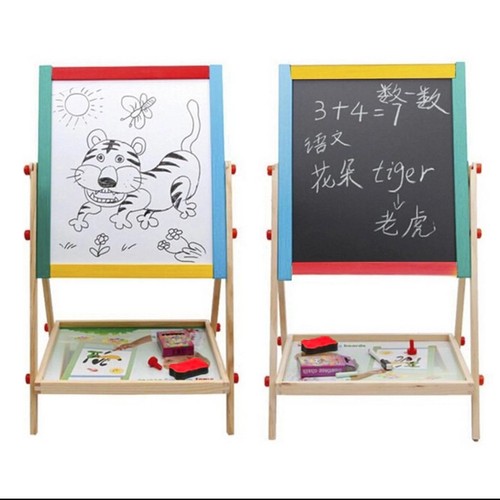 Kids easel wooden 1 - easel,