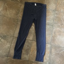 Men’s M&S Blue Long Johns Size Large