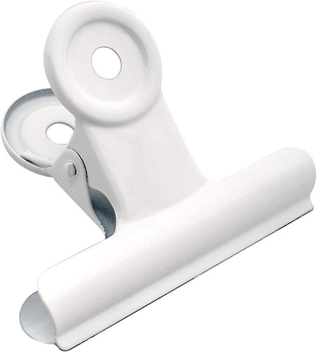 Coideal large white bull clips - large,