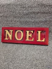 Laura Ashley Gold Noel Letter