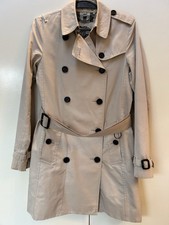 BURBERRY HARBOURNE/SANDRINGHAM TRENCH COAT HONEY - UK SIZE 8 - FREE P&P