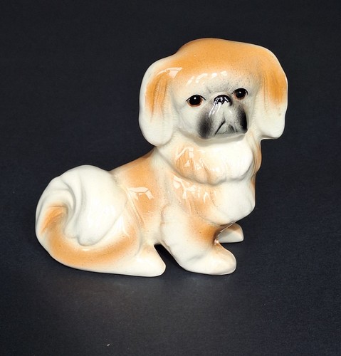 Vintage pekingese ornament - pekingese,