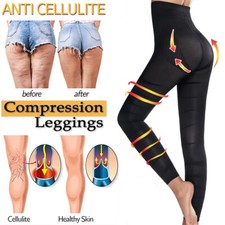 Women Compression Pants Anti Cellulite Slim Leggings Sculpting Sleep Leg Shaper